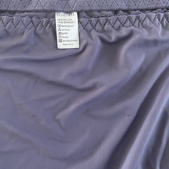 Bra & Panty Set -size 44D /Blue Gray - Underwear 4XL - Picture 3 of 4